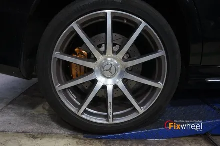[벤츠 S63 AMG] 골드COLOR 캘리퍼도색 / 하남시 풍산동