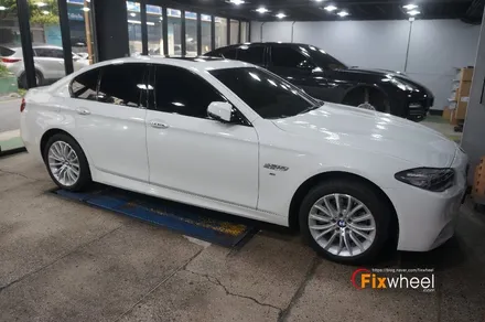 [BMW 528i] 휠복원 & 다이아몬드커팅 / 하남시 풍산동