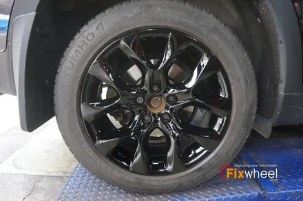 [BMW X5] 검정유광 휠도색~ / 하남시 풍산동