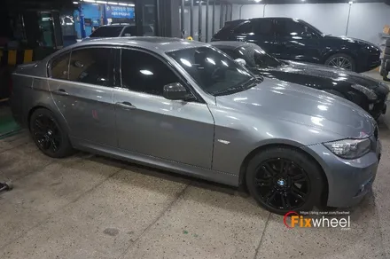 [BMW 320d] 휠도색 & 검정유광 / 하남시 풍산동