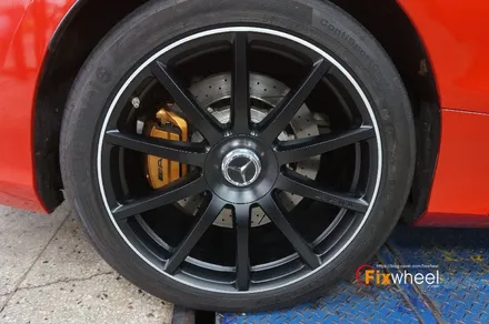 [벤츠 S63 AMG] 투톤 색상의 AMG휠 & 휠복원 ^^ / 하남시 풍산동
