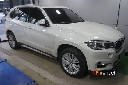 [BMW X5] 메탈릭실버 색상의 휠수리~ / 하남시 풍산동