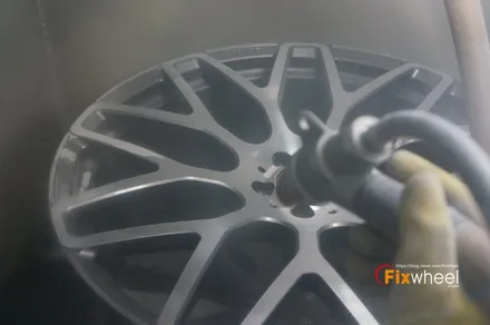 [휠도색]벤츠 G바겐 G63AMG 휠도색 / 하남시 풍산동