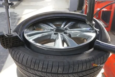 [휠복원] 벤츠 E300(W212) 다이아몬드 컷팅 휠복원 / 하남시 풍산동