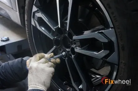 BMW X1 휠복원, 긁힘? 이렇게 해결하세요 / 하남시 풍산동