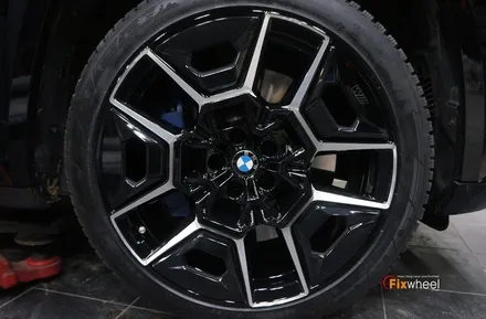 자동차 휠 타이어 긁힘 BMW XM 복원 과정 / 하남시 풍산동