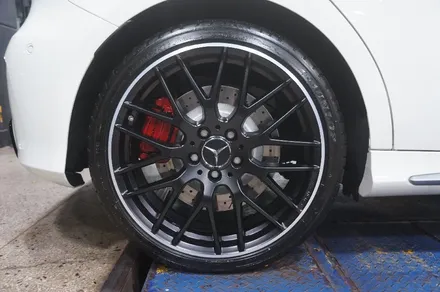 [벤츠 A45 AMG] 캘리퍼도색 & 휠도색 Part 2 / 하남시 풍산동
