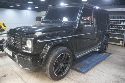 [벤츠 G350] G바겐 휠도색(MATT BLACK) / 하남시 풍산동