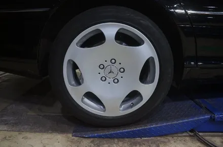 [벤츠 W220 S600] 휠도색(메탈릭실버) / 하남시 풍산동