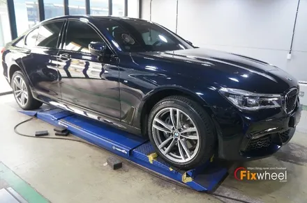 [BMW 740LI] 휠복원 & 다이아몬드커팅 / 하남시 풍산동