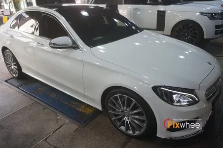 [벤츠 C250d] 휠복원 & 다이아몬드커팅 / 하남시 풍산동