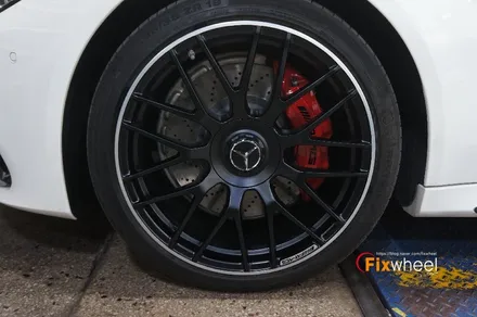 [벤츠 C63 AMG] 휠도색 & 캘리퍼도색 / 하남시 풍산동