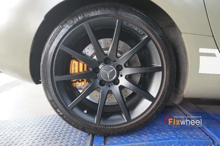 [벤츠 SLC43 AMG] 휠도색 & 캘리퍼도색 / 하남시 풍산동