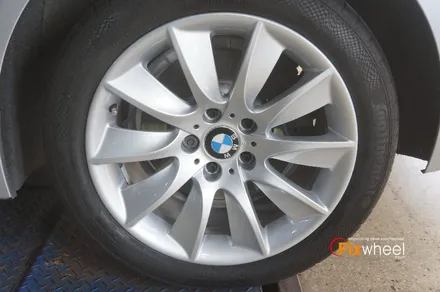 [BMW 528i] 메탈릭실버 휠복원~ / 하남시 풍산동