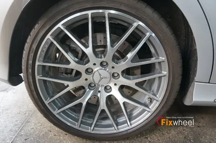 [벤츠 A45 AMG] 순정 퀄리티의 휠수리!! / 하남시 풍산동