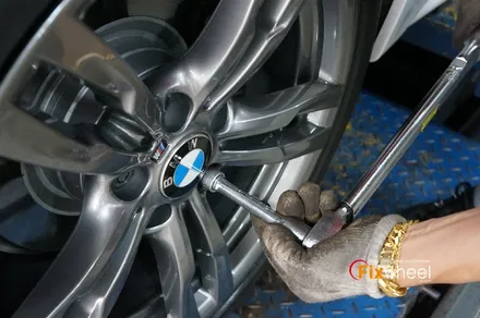 [BMW 320i] 자동차 휠복원은 픽스휠입니다. ^^ / 하남시 풍산동