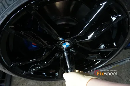 [BMW Z4] 검정유광 휠도색!! / 하남시 풍산동