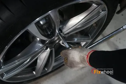 [BMW 530i] 휠복원 & 다이아몬드커팅 / 하남시 풍산동