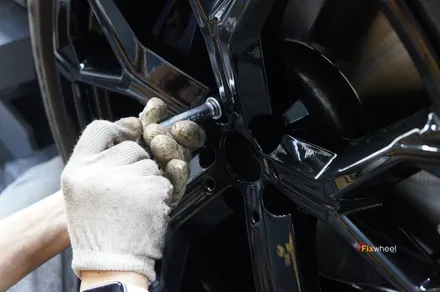 [휠도색]블랙유광 분체도장 BMW X6(G06) 21인치 휠도색 / 하남시 풍산동