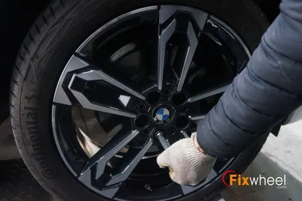 BMW X1 휠복원, 긁힘? 이렇게 해결하세요 / 하남시 풍산동