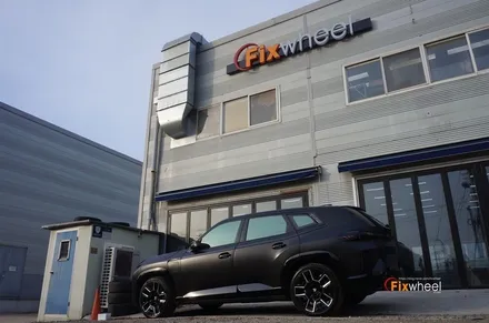 자동차 휠 타이어 긁힘 BMW XM 복원 과정 / 하남시 풍산동