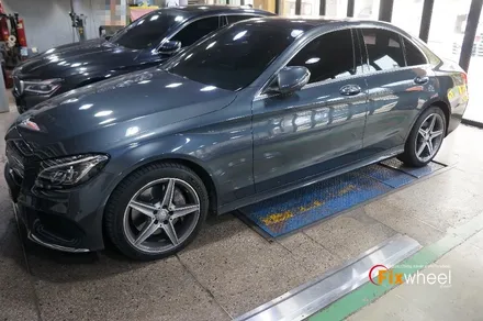 [벤츠 C250D] 휠수리 & 다이아몬드커팅 / 하남시 풍산동