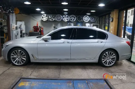 [BMW 750LI] 휠복원 & 다이아몬드커팅 / 하남시 풍산동