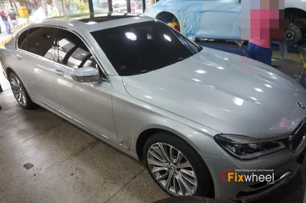 [BMW 750LI] 휠복원 & 다이아몬드커팅 / 하남시 풍산동