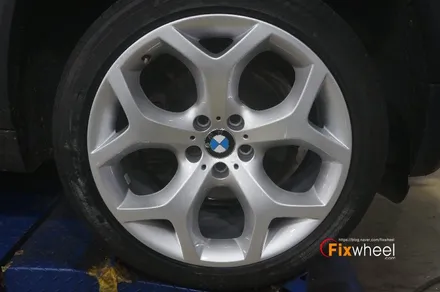 [휠수리] BMW X5 & 메탈릭실버 !! / 하남시 풍산동