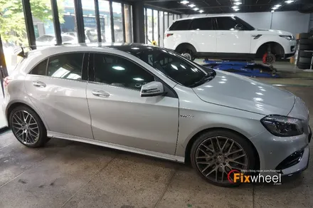 [벤츠 A45 AMG] 순정 퀄리티의 휠수리!! / 하남시 풍산동