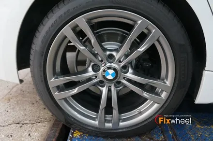 [BMW 320i] 자동차 휠복원은 픽스휠입니다. ^^ / 하남시 풍산동