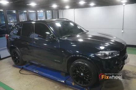 [BMW X5] 검정유광 색상의 휠도색! / 하남시 풍산동