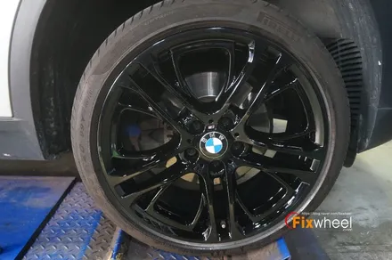 [BMW X3] 검정유광 색상의 휠도색!! / 하남시 풍산동