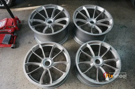 [휠도색] 포르쉐 991 GT3RS 포르쉐 순정코드로 휠도색하기 / 하남시 풍산동