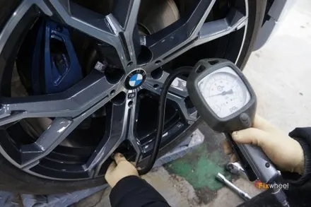 [휠복원]BMW X6 21인치 다이아몬드컷팅휠 휠복원 / 하남시 풍산동