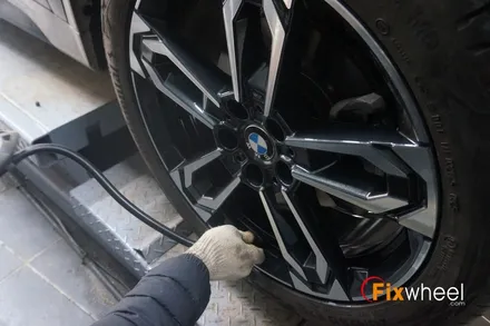 BMW X1 휠복원, 긁힘? 이렇게 해결하세요 / 하남시 풍산동