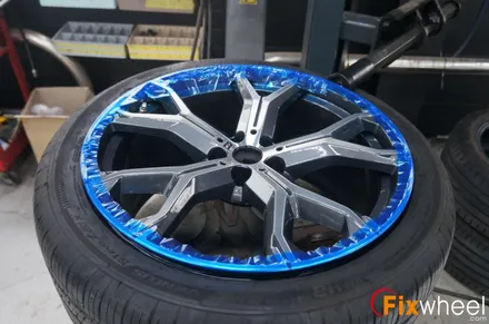 bmw x5 휠복원, 부속까지 챙기는 이유 / 하남시 풍산동