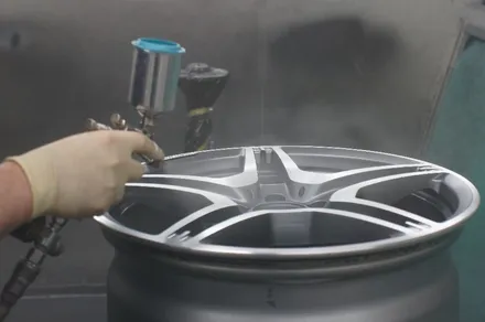 [벤츠E63 AMG W212] 다이아몬드컷팅 휠복원 ^^ / 하남시 풍산동