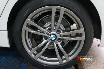 [BMW 320i] 자동차 휠복원은 픽스휠입니다. ^^ / 하남시 풍산동