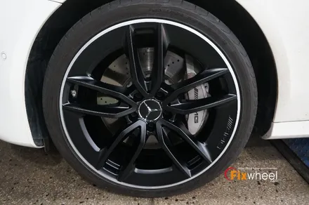 [벤츠 E53 AMG] 투톤 색상 휠도색!! / 하남시 풍산동