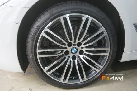 [BMW 520D] 휠복원 & 다이아몬드커팅 / 하남시 풍산동