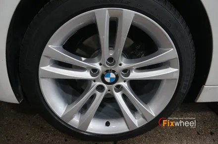 [BMW 320i] 메탈릭실버 휠도색 ^^ / 하남시 풍산동