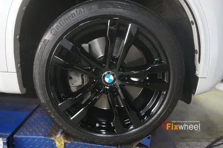 [BMW X5] 자동차 휠도색 & 검정유광 / 하남시 풍산동