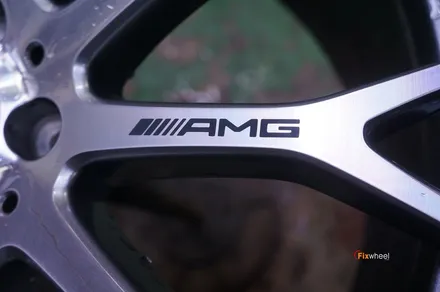 벤츠 R232 SL63 AMG 투톤 휠도색 / 하남시 풍산동