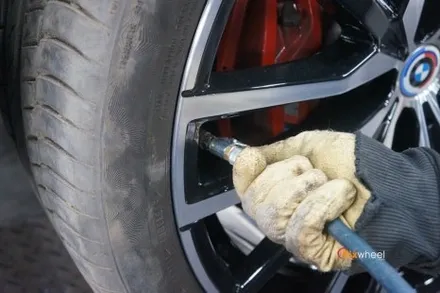[휠복원]BMW X5 22 다이아몬드컷팅휠 / 하남시 풍산동