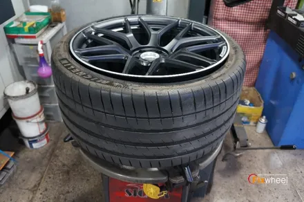 벤츠 AMG GT 63 휠복원 (실제 차량은 AMG GT 43) / 하남시 풍산동