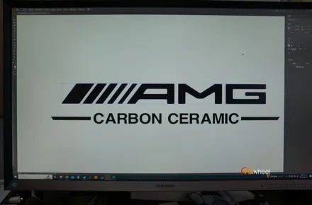 벤츠 R232 SL63 AMG 투톤 휠도색 / 하남시 풍산동