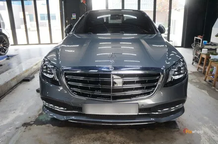 [휠수리][휠복원] 벤츠 S560 하이퍼실버색상 / 하남시 풍산동