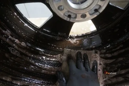 [휠복원] 벤츠 w214 E200 휠복원 / 하남시 풍산동