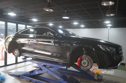 [벤츠 S63 AMG] 캘리퍼도색, 휠도색 PART 1. ^^ / 하남시 풍산동